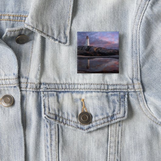 Gezeiten-Pool durch Leuchtturm Button (Beispiel)