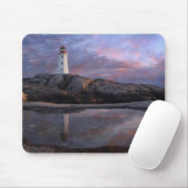 Gezeiten-Pool durch Leuchtturm Mousepad (Mit Mouse)