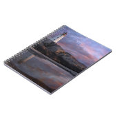 Gezeiten-Pool durch Leuchtturm Notizblock (Linke Seite)