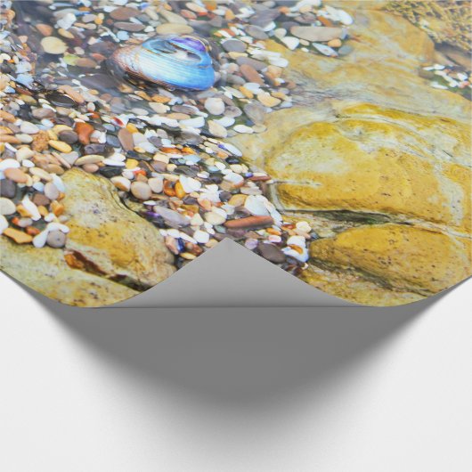 Gezeiten-Pool-Packpapier Geschenkpapier (Ecke)