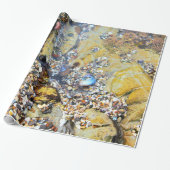 Gezeiten-Pool-Packpapier Geschenkpapier (Ungerollt)