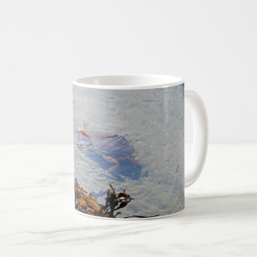 Gezeitenbecken am Sandstrand Kaffeetasse (VorderseiteRechts)