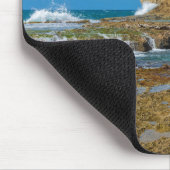 Gezeitenbecken und Felskeile von Punta Las Tunas Mousepad (Ecke)