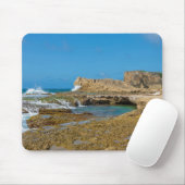 Gezeitenbecken und Felskeile von Punta Las Tunas Mousepad (Mit Mouse)