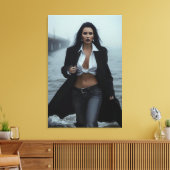 Gezeitenbehörde Leinwanddruck (Insitu (Wohnzimmer))