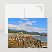 Gezeitenfluss Postkarte (Vorne/Hinten)