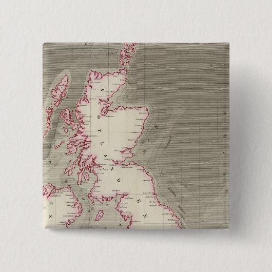 Gezeitenkarte Britische Meere Button (Vorderseite)