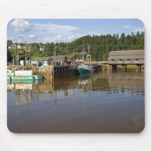 Gezeitenmitte in der Bay of Fundy bei St. Martins, Mousepad