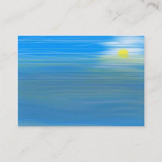 Gezeitenpool Visitenkarte (Vorderseite)