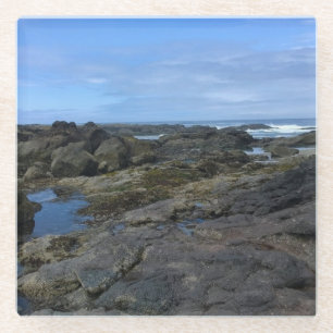 Gezeitenpools am Bob Creek, OR Glasuntersetzer