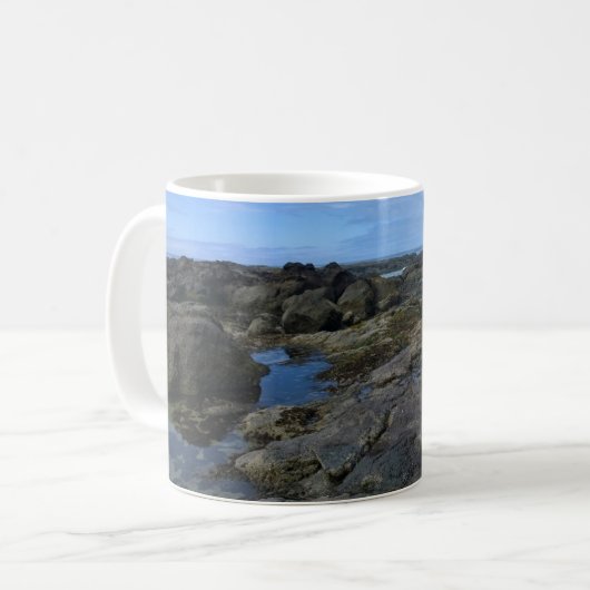 Gezeitenpools am Bob Creek, OR Kaffeetasse (Vorderseite Links)