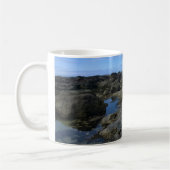 Gezeitenpools am Bob Creek, OR Kaffeetasse (Links)