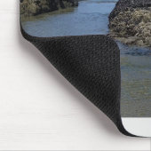 Gezeitenpools am Bob Creek, OR Mousepad (Ecke)