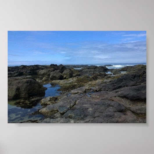 Gezeitenpools am Bob Creek, OR Poster (Vorne)