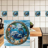 Gezeitenschätze Fliese