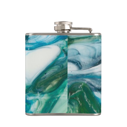 Gezeitenschweiß II Flachmann (Rückseite)