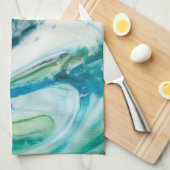 Gezeitenschweiß II Küchentuch (Viertel Falte)