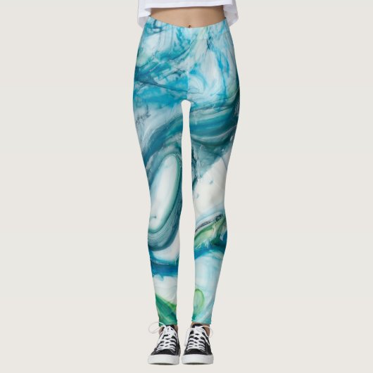 Gezeitenschweiß II Leggings (Vorderseite)