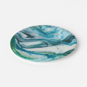 Gezeitenschweiß II Pappteller (Schrägansicht)