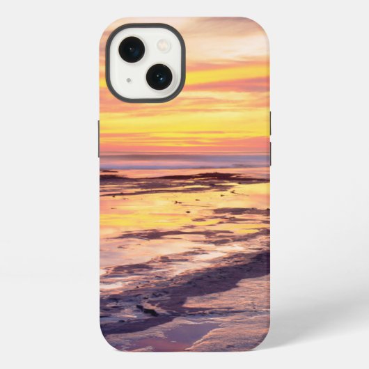 Gezeitentümpel an den Sunset Cliffs iPhone Hülle (Rückseite)
