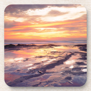 Gezeitentümpel an den Sunset Cliffs Untersetzer