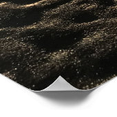 Gezeitenuntergang in La Jolla Poster (Ecke)