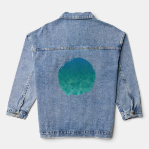 Gezeitenverschlissener Himmel Jeansjacke