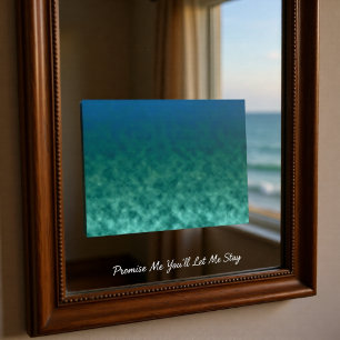 Gezeitenverschlissener Himmel Postkarte