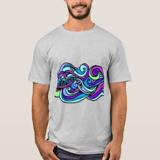 Gezeitenwalben, gesalzen T-Shirt