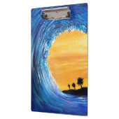 Gezeitenwelle Klemmbrett (Links)