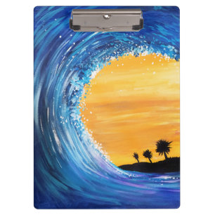 Gezeitenwelle Klemmbrett