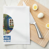 Gezellig, das ist ein Hobby! Geschirrtuch (Viertel Falte)