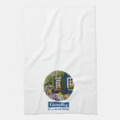 Gezellig, das ist ein Hobby! Geschirrtuch (Vertikal)