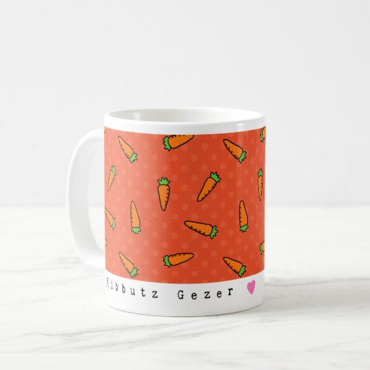 Gezer Carrot Tasse (Vorderseite Links)