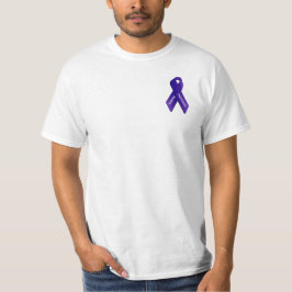 Gezielte Einzelpersonen Bewusstsein Indigo Ribbon T-Shirt