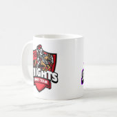 Gezielte Krieger Kaffeetasse (Vorderseite Links)