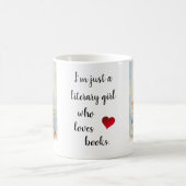 Gezielter Mug für den Literaturbuchleser Kaffeetasse (Mittel)