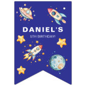 Gezieltes Rangieren von Party mit Raumgedanken Wimpelkette (Zweite Fahne)