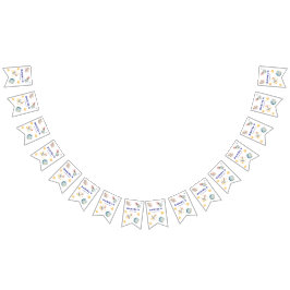 Gezieltes Rangieren von Party mit Raumgedanken Wimpelkette