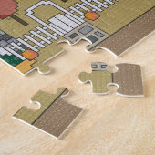 Gezierter Hügel-Herbst Puzzle (Seite)