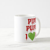 Gezimutige Code-Tasse Kaffeetasse (VorderseiteRechts)