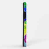 gezogener Regenbogen Case-Mate iPhone Hülle (Hinten/Rechts)