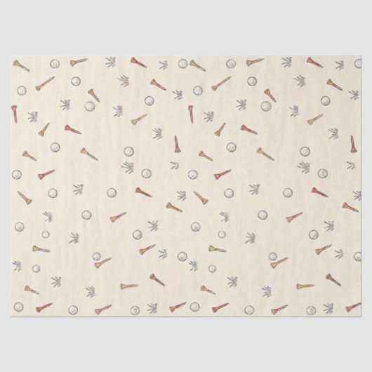 Gezogenes Golf-Tissue-Papier Seidenpapier (Vorderseite)