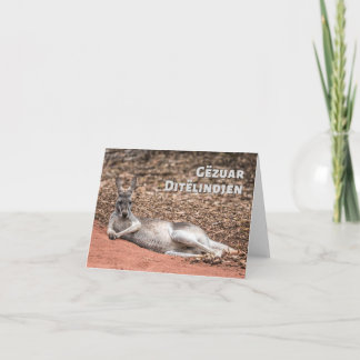 Gëzuar Ditëlindjen, Albanischer Geburtstag Karte