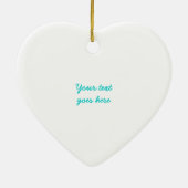 Gezüchtete Sonnenblumen Keramik Ornament (Hinten)