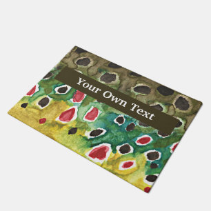 Gezüchteter Braunfisch Fußmatte