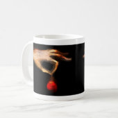 "Gezupft " Kaffeetasse (Vorderseite Links)