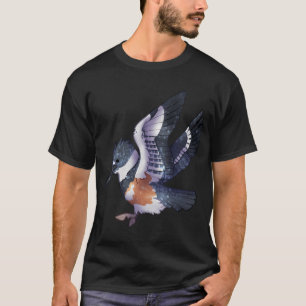Gezürtelter Eisvogel kuschelig T-Shirt