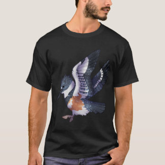 Gezürtelter Eisvogel kuschelig T-Shirt