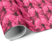 Gezwirnter rosa Hintergrund. Garnstruktur. Vertika Geschenkpapier (Rolleneckpunkt)